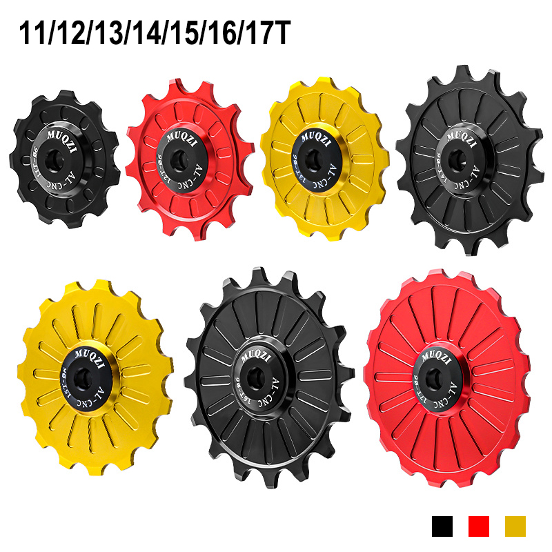 TRiPEAK Super Ceramic 11T Pulley Set for SHIMANO 11 SPEED, Black #EM10