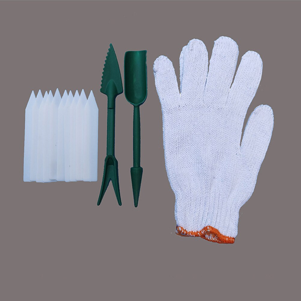 Multi-use Garden Planter Lifter Label Gloves Kit Transplanting Seedlings Planting Digging Tools Garden Hand Tools