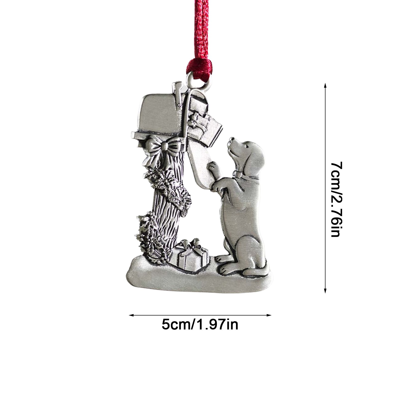 Christmas Memorial Angel Wing Decoration Pendant In Our Hearts At Christmas Tag Ornaments Commemorative Hanging Decor: 02