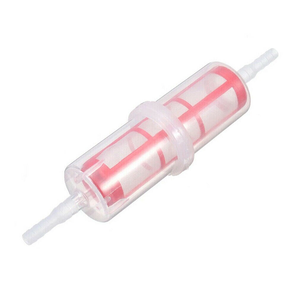 2 X Large Inline Fuel Filters Diesel Bio Plant Hgv Forklift Filter 8-10mm Gauze Type Element