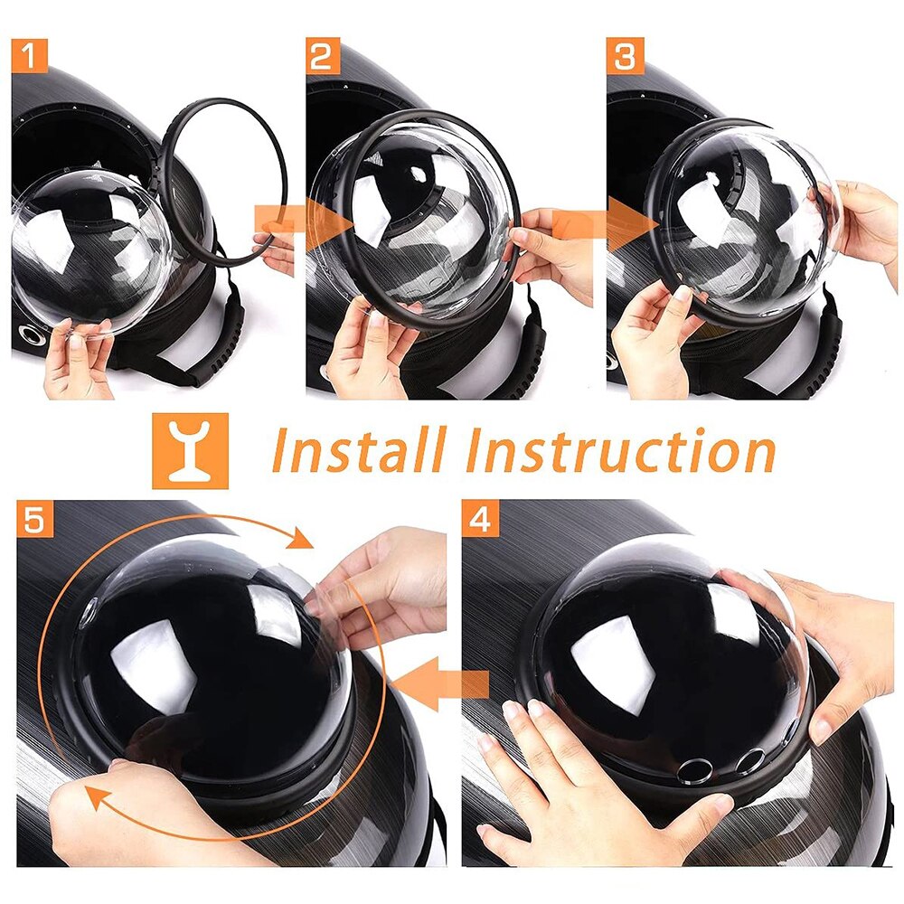 Kat Rugzak Carrier Draagbare Rugzak Hond Bubble Zak Ruimte Capsule Pet Carrier Ademend Voor Wandelen Rugzak