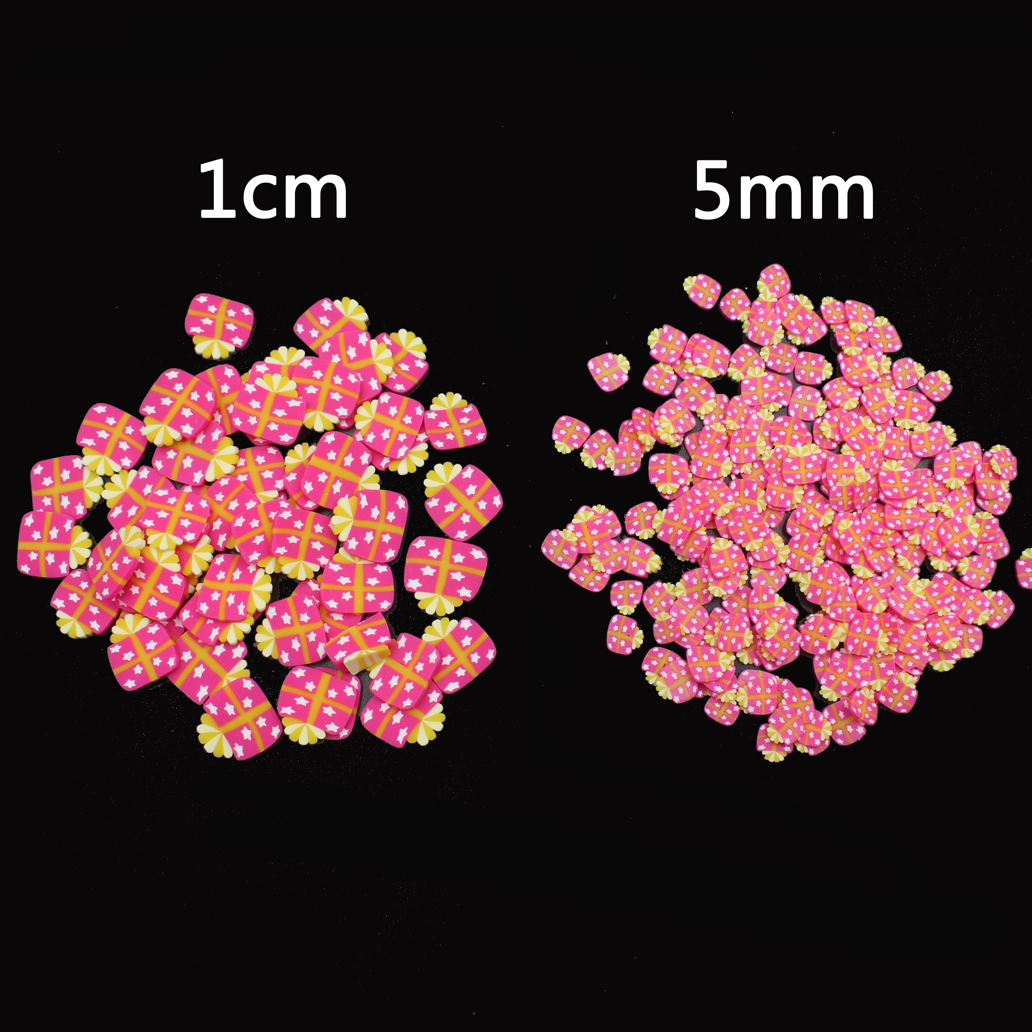 100g/Lot Box Slices Polymer Clay Package Soft Pottery for Christmas Decoration DIY Crafts Accessories