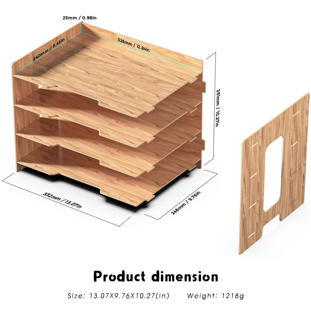 Pen holder File Sorter A4 Document Desk Tidy Organiser Storage Rack Tray Holder Office Stationery Supplies