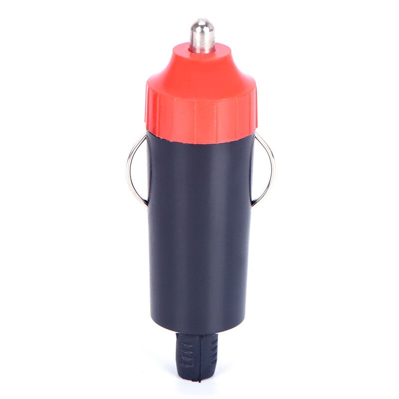 1pc moto prise chargeur secteur adaptateur connecteur + fusible convertisseur prise 12V mâle voiture allume-cigare prise