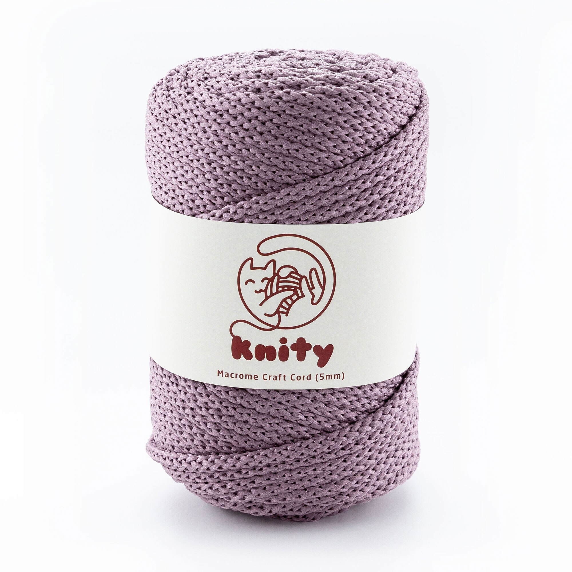 Knity Macrame Craft Cord 5mm Yarn 100m Fiber Crochet Knitting Braiding Knotting Weaving Chain Thread Handmade Rope Natural Braid: 105
