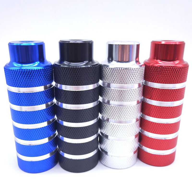 Pedales de hierro para bicicleta de montaña BMX, reposapiés de eje, antideslizantes, 38x110mm, 2 uds.