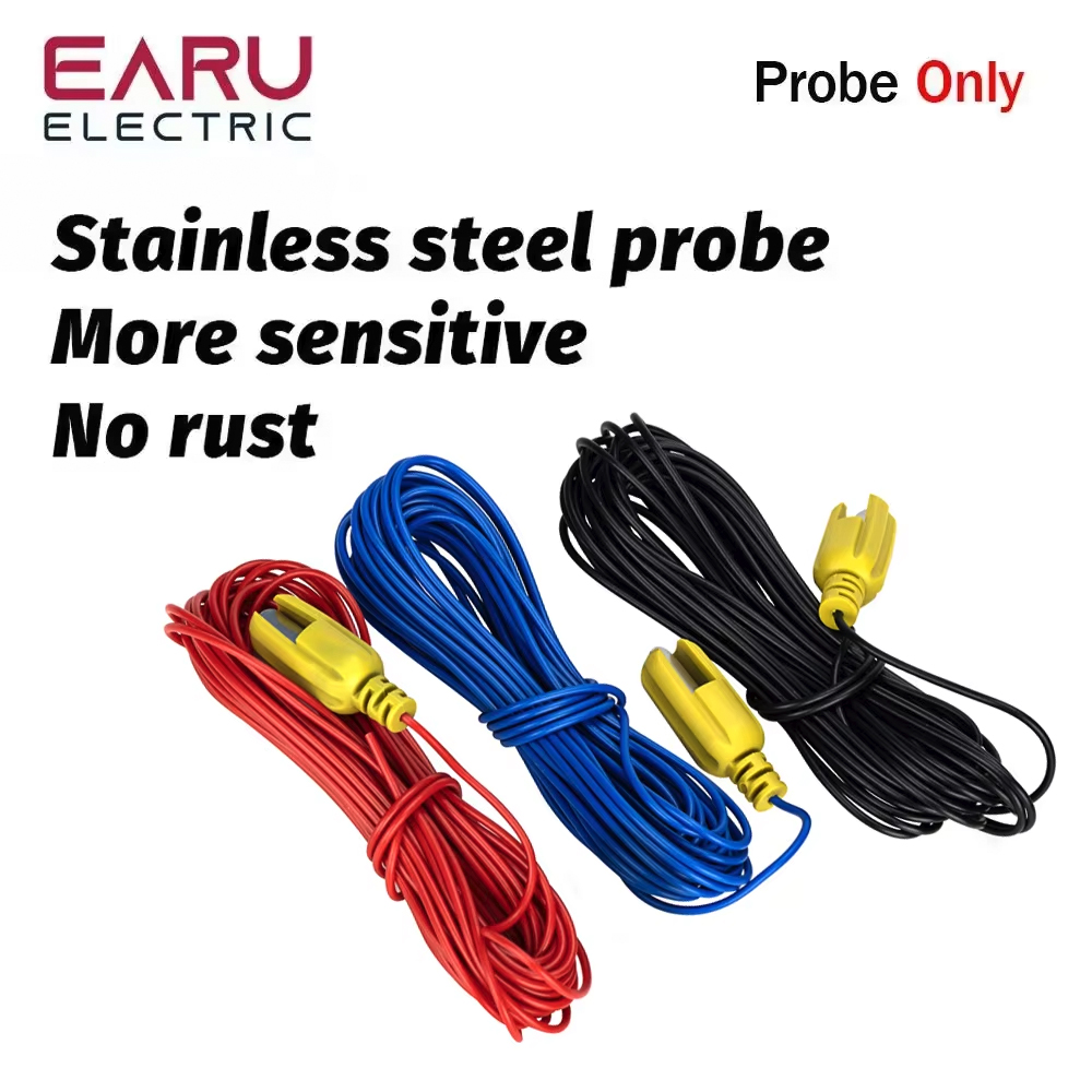 DF-96D DF-96DK Water Level Controller Switch 20A 220V Water Tank Liquid Level Detection Sensor Water Pump Controller 2M Wires: RHODO / 220V