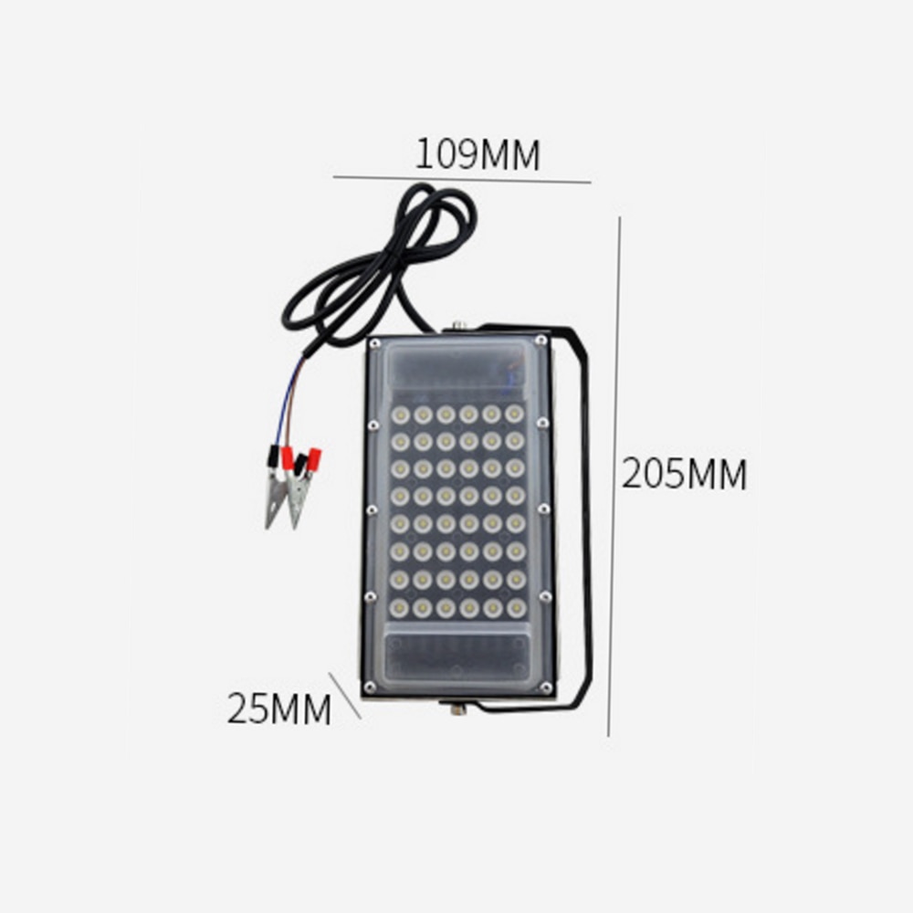 Lámpara LED de tungsteno de yodo de 12V CC 50w lámpara de proyección led impermeable de ingeniería al aire libre focos LED