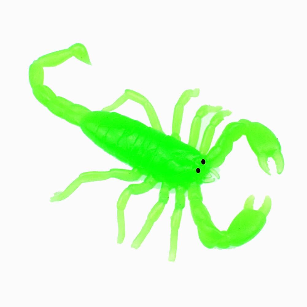 1 Piece Soft Plastic Insects Toys Model Spider Scorpion Lizard Locust Animals Figures Office Prank Toys: Pink