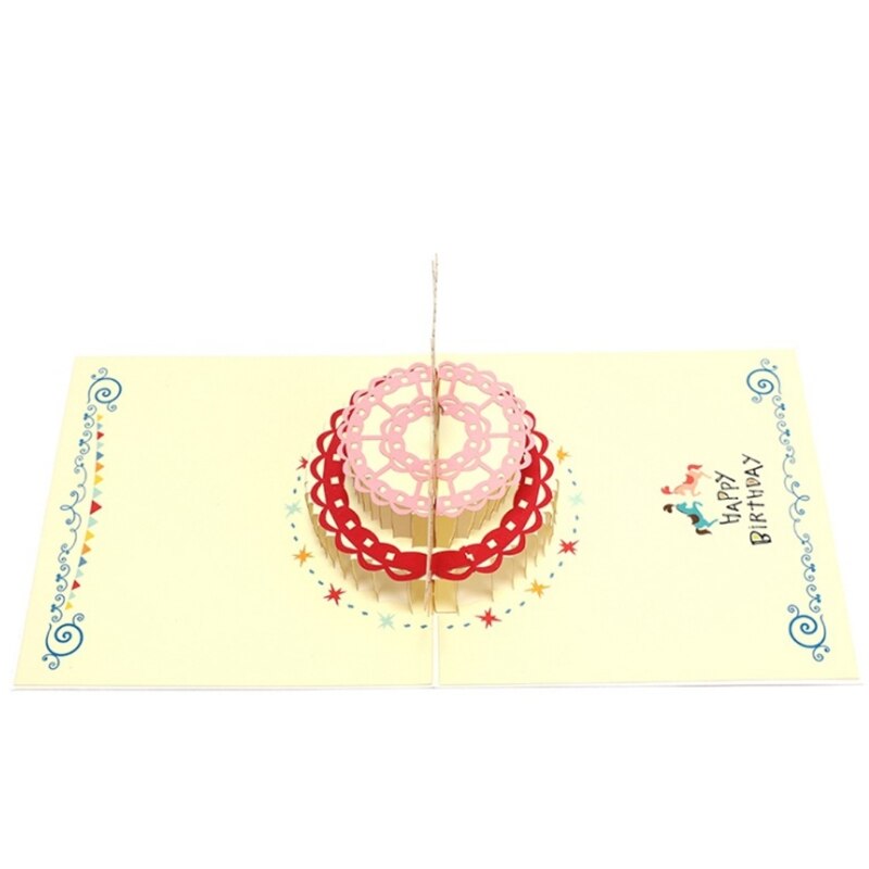 Funny 3D Pop Up Cards Valentine Lover Happy Birthday Anniversary Greeting Cards W229