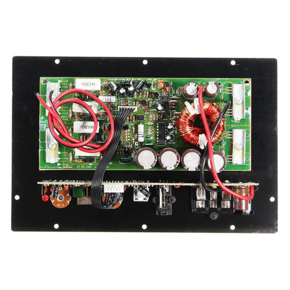 12V 1000W Car Stereo Audio Power Bass Full Range Speaker Subwoofers Amp Amplifier (Black)