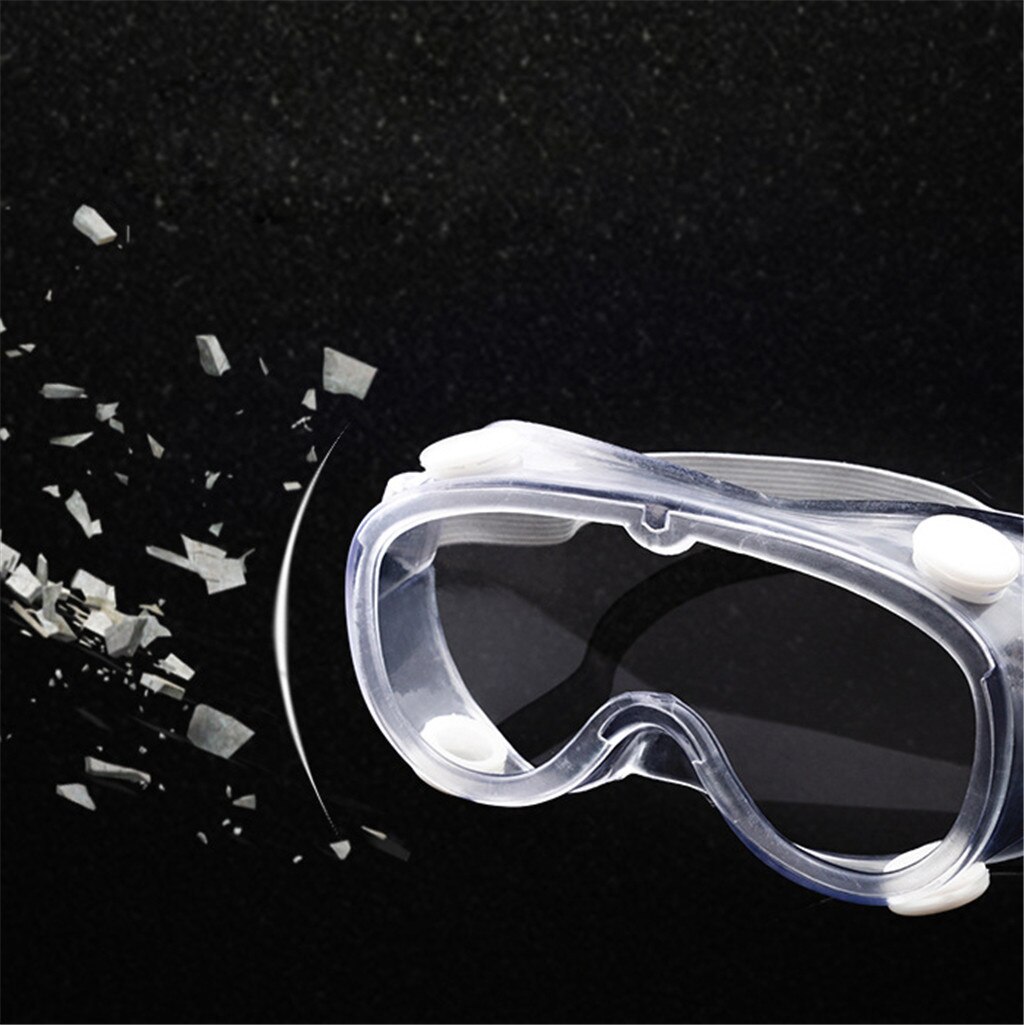 Safety Goggles Work Lab Eyewear Safety Glasses Spectacles Protection Goggles Eyewear Work Anti-Fog Splash Goggles 20Mar27
