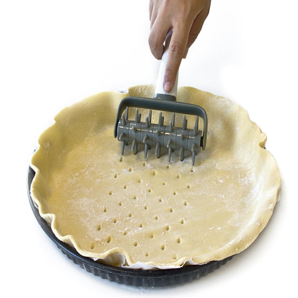 Rodillo de plástico para Pizza, aguja para pan, galletas, masa, herramienta de cocina, rodillo para Pizza