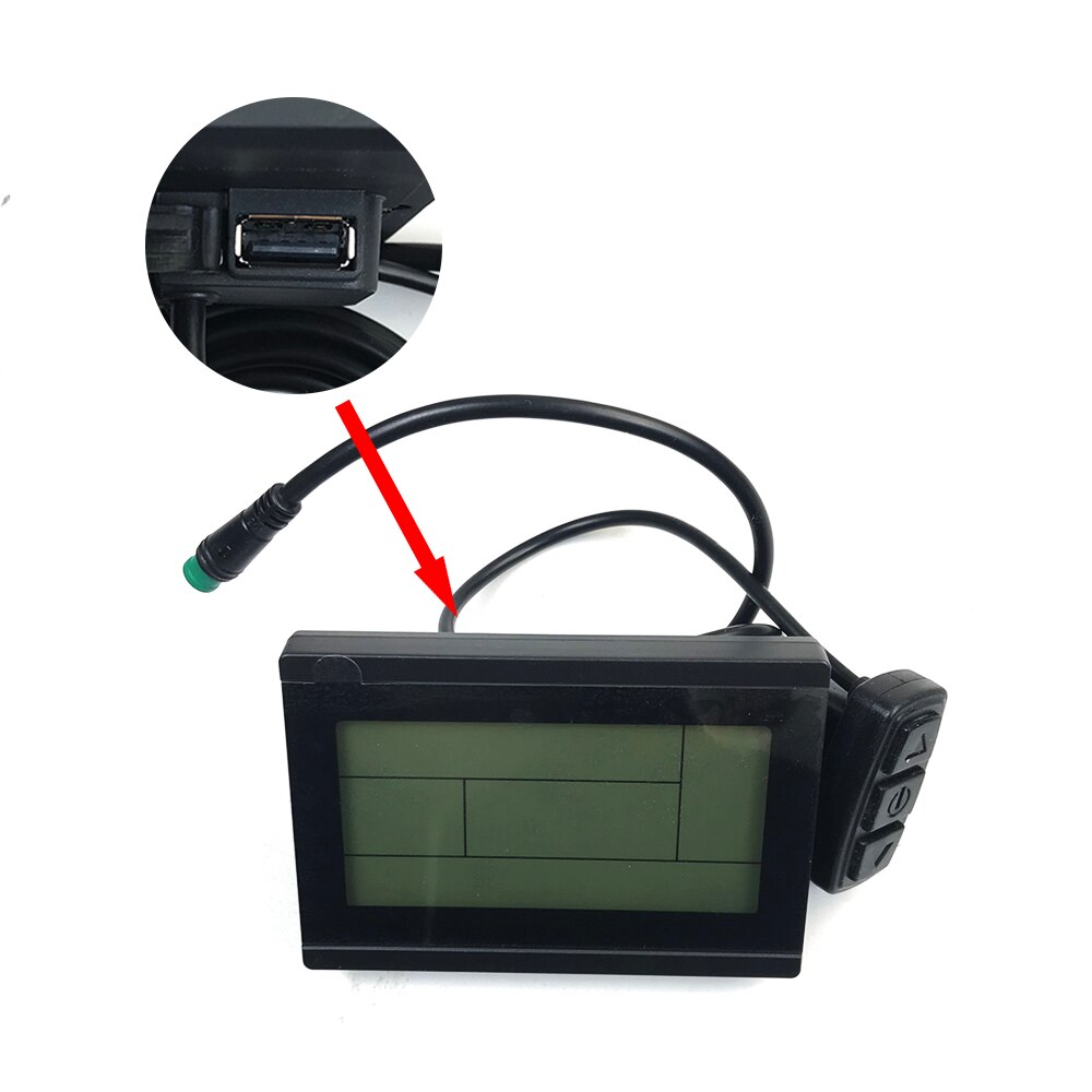 Prettig afleesbaar LCD-3 Display voor uw elektrische fiets