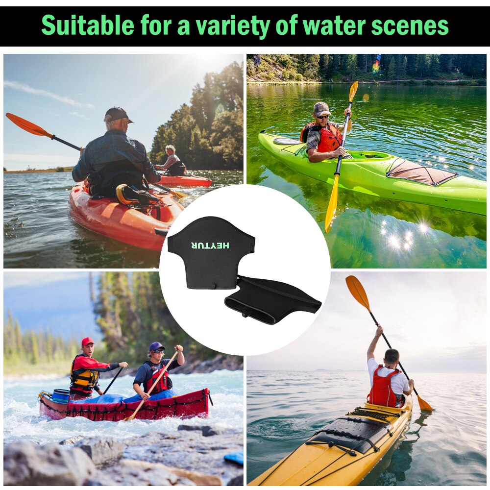 HEYTUR – mitaines de pagaie étanches en néoprène, gants de protection pour poignées de pagaie, pour canoë, bateau, Sports aquatiques, accessoires de Kayak