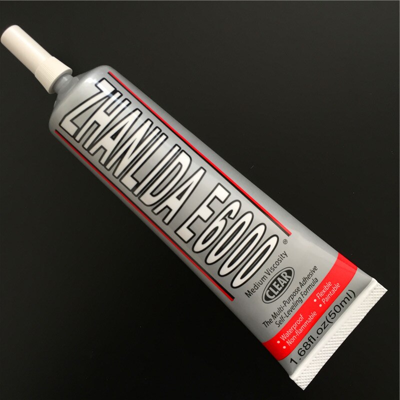 50ml E6000 Fabric Rhinestone Jewellery Glue Transparent Super Adhesive DIY Crystal Glass Craft Cell Phone