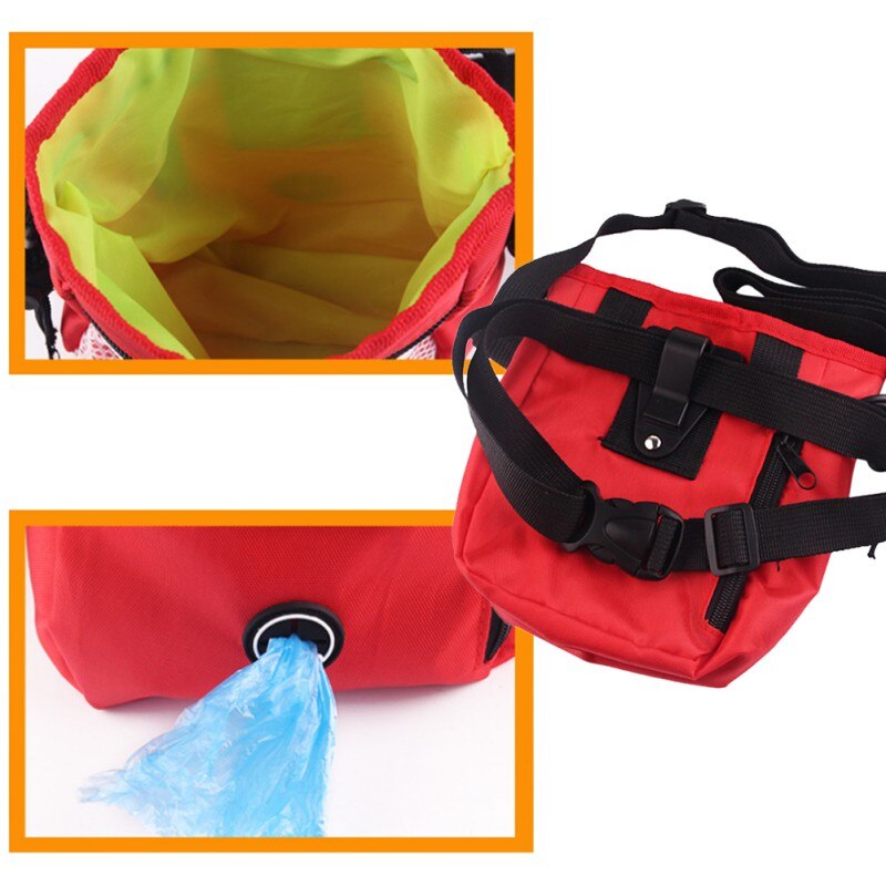 Trekkoord Zak Hond Pouch Lopen Voedsel Behandelen Snack Bag Anti-Aas Training Zakken Taille Opslag Houd Hond Training tool