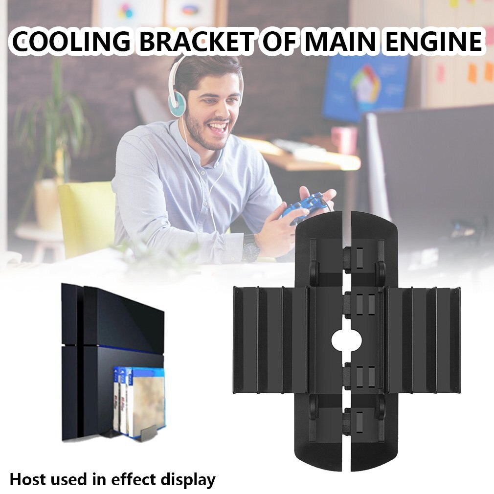 Heat-dissipating Bracket Suitable For PS4 Slim PRO Host Game Multifunctional Charging Bracket For Handle Seat