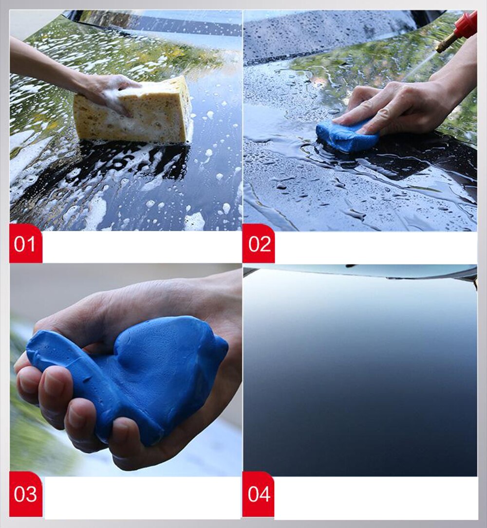 100g Car Wash Clay Car Cleaning Detailing Blue Magic Clay Auto Car Clean Clay Bar Mini Handheld Car Washer