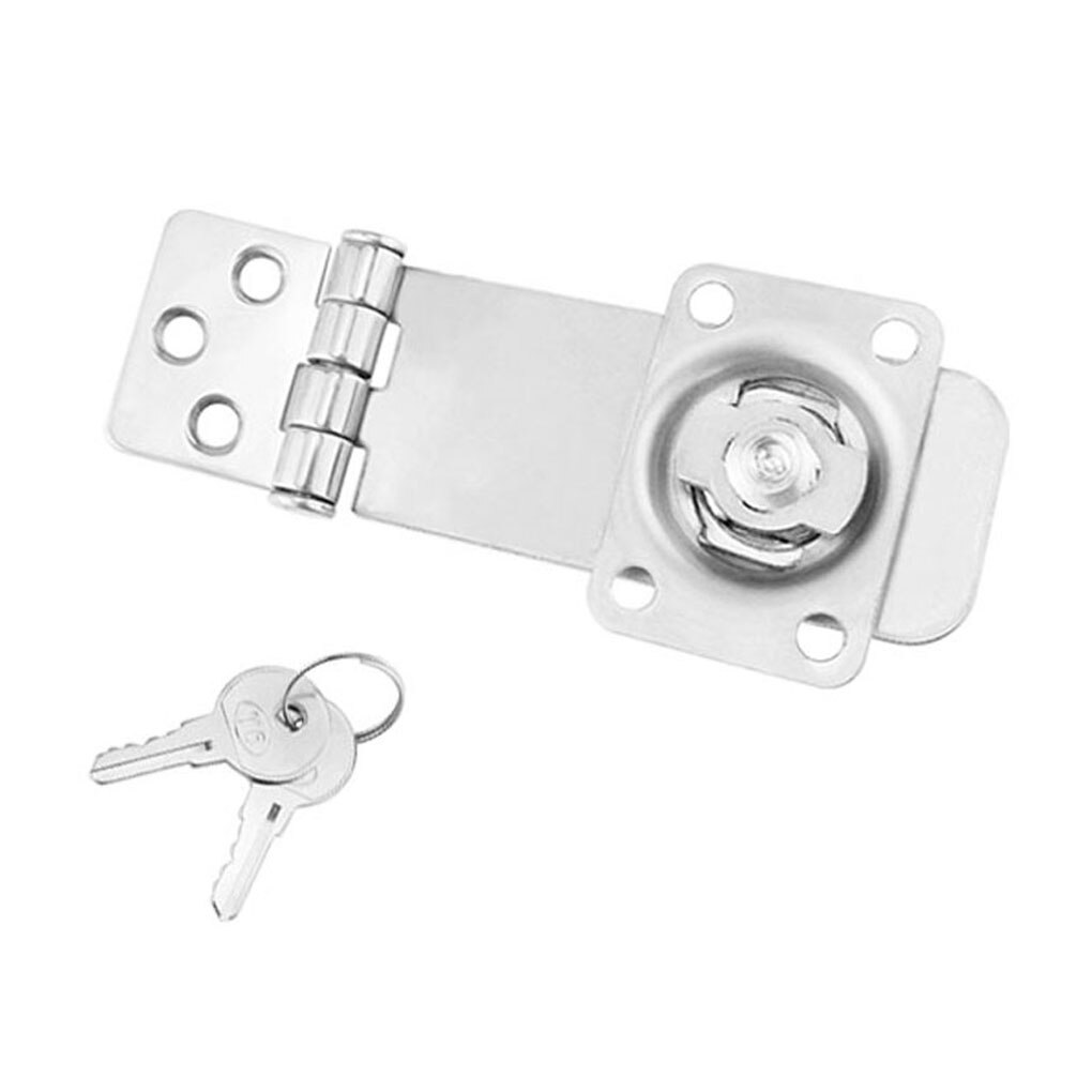 Door Hatch Latch Boat Locking Hasp Portable Safe Lockable Mirror Polished Fishing Boats Kayak Lock