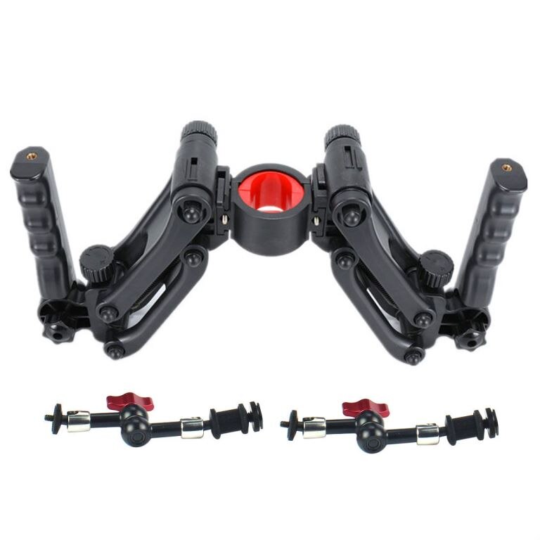 BGNing Universal- Handheld Gyroskop Stabilisator Frühling 5-achse Stoßdämpfer 4,5 KG zuletzt für DSLR Kamera für Alle stabilisator