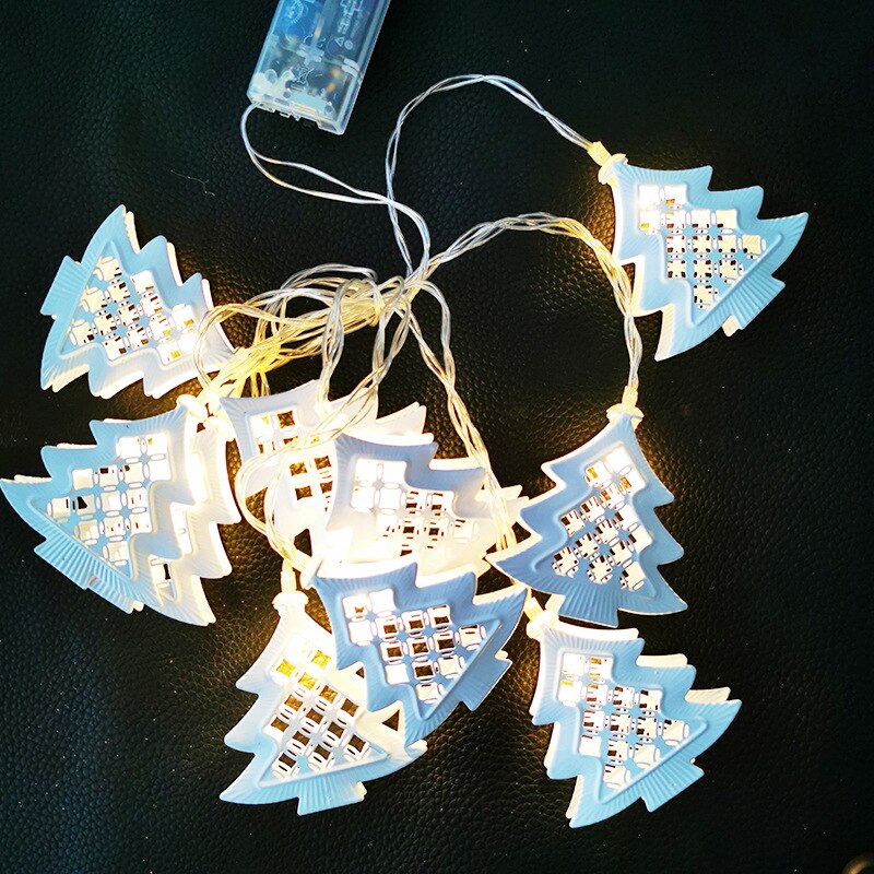 Led string belysning julebatteri lampe værelse soveværelse dekorativ lampe