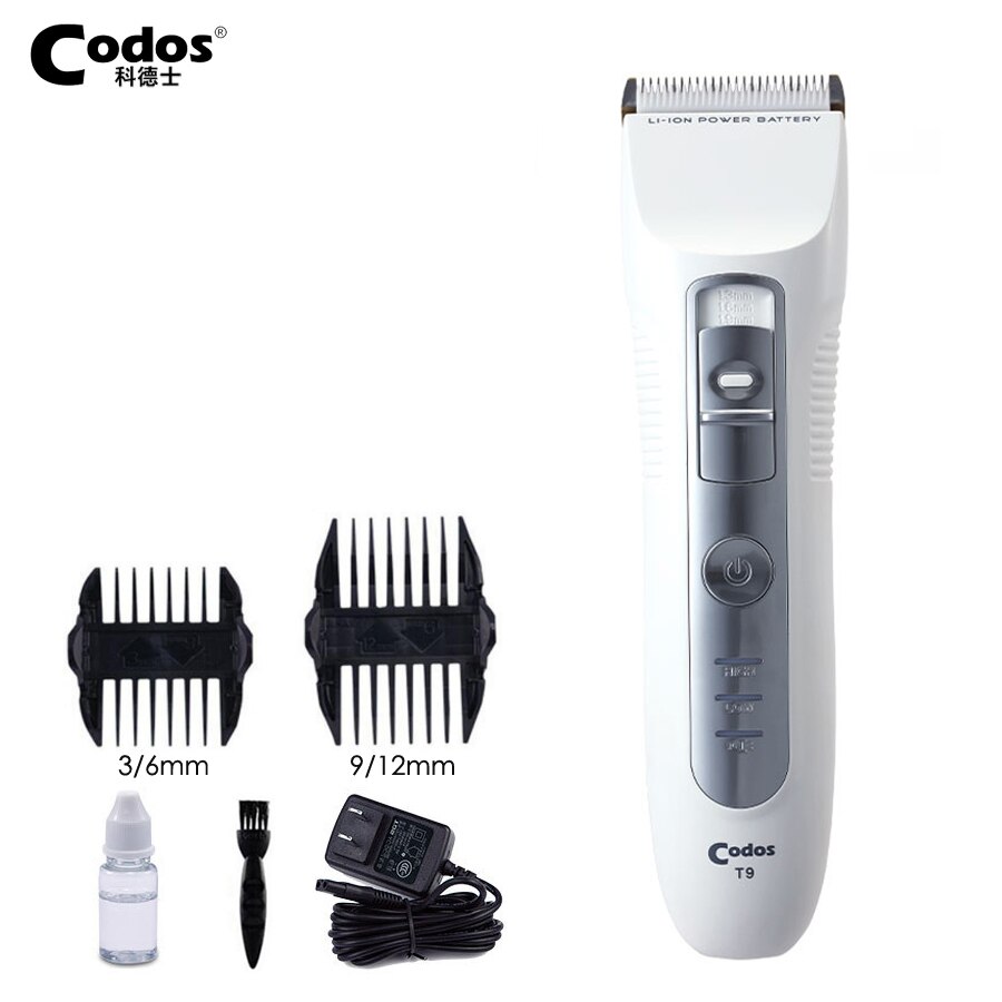 Codos Professionele Oplaadbare Tondeuse Voor Kapper Salon Elektrische Tondeuse Keramische Cutter Snijmachine: T9