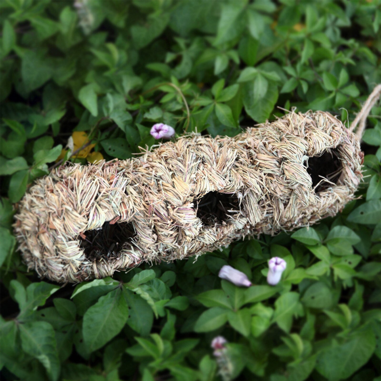 Hummingbird House Hand Woven Hummingbird Houses Nests Small Hanging Birdhouse