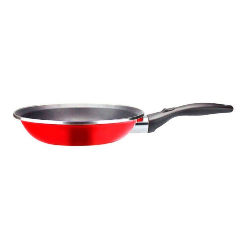 VITREX 71SAMARSE26 - Sartén GOURMET de acero esmaltado antiadherente 2 capas inducción modelo MARSEILLE ROJA de 26 cm