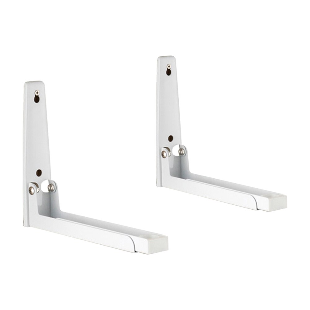 Rack Frame Microwave Oven Bracket Kitchen Adjustable Wall Mount Telescopic Foldable Shelf Support Easy Install Universal: 1