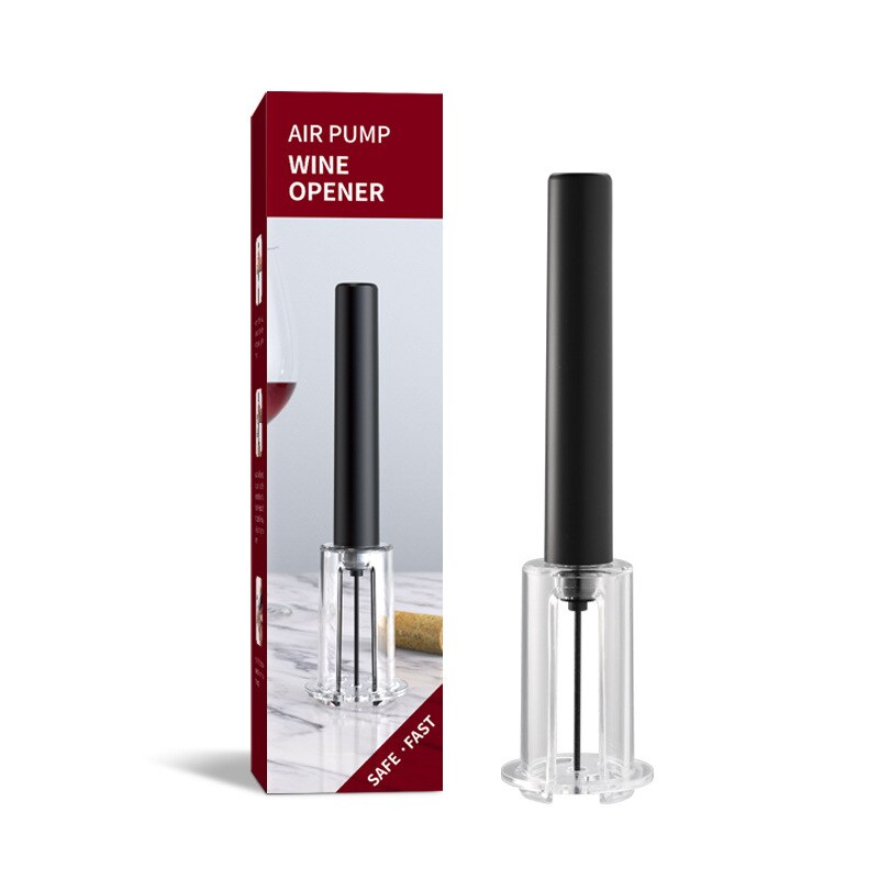 Wijn Luchtdruk Pomp Opener, Naald Wijn Fles Kurk Remover Tool, Wijn Opner One Size Fits All, perfecte Wijn Cadeau: Wine Opener B