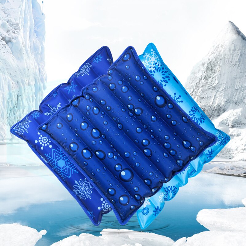 Cojín de enfriamiento de agua helada grueso para verano, cojín para silla de Casa impermeable, fresco, cojín para silla de casa, cojín para asiento con bolsa de agua