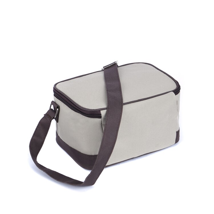 4L portable cooler bag thermal picnic lunch box food drinks cans insulated carrier shoulder cool bag ice pack meal fresh bag