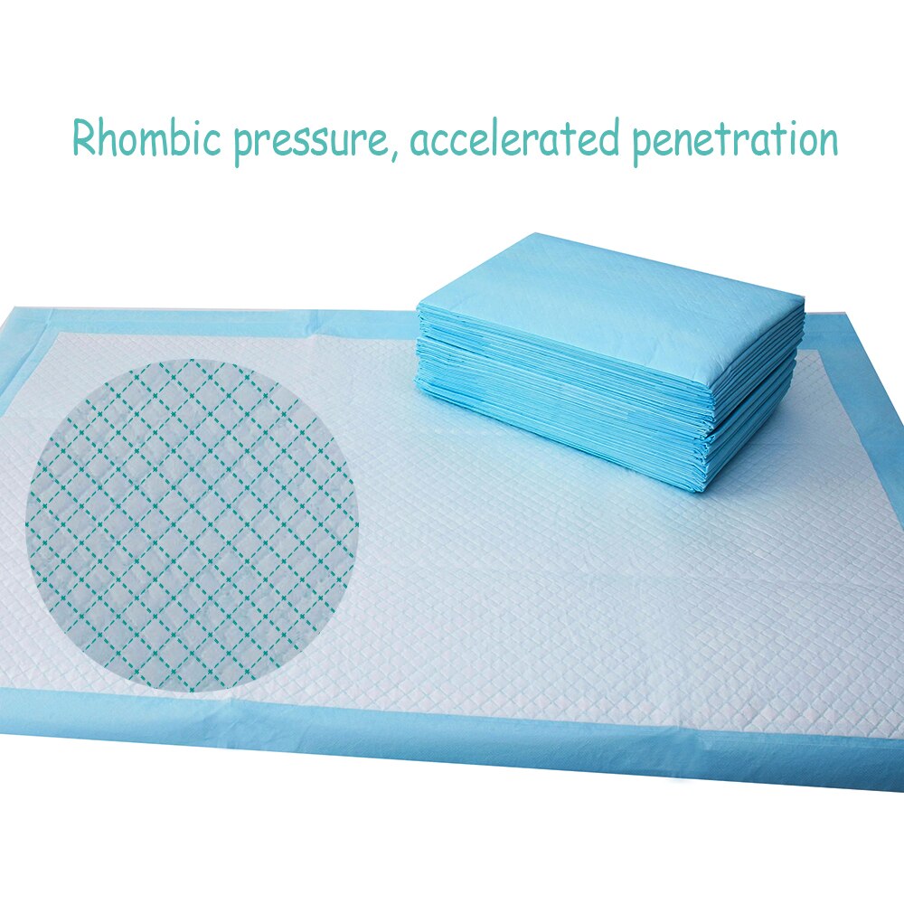100pcs Pets Nappy Mat Dog Training Pee Pads Super Absorbent Pet Diaper Disposable Healthy Clean Nappy Mat for Pets