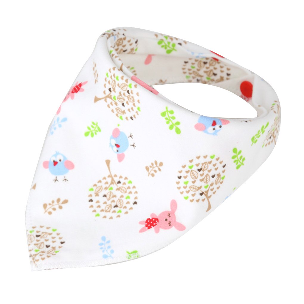 23 Kleuren Cartoon Leuke Baby Kids Zakdoek Baby Zacht Katoen Kwijlen Speeksel Handdoek Herbruikbare Peuter Gedrukt Bib: NO.5