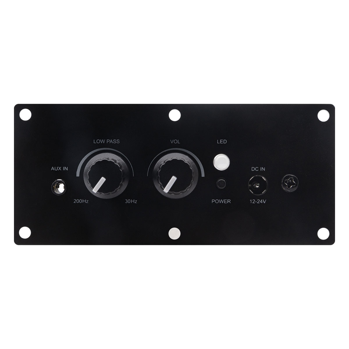 Front Panel of Up2stream Amp Sub