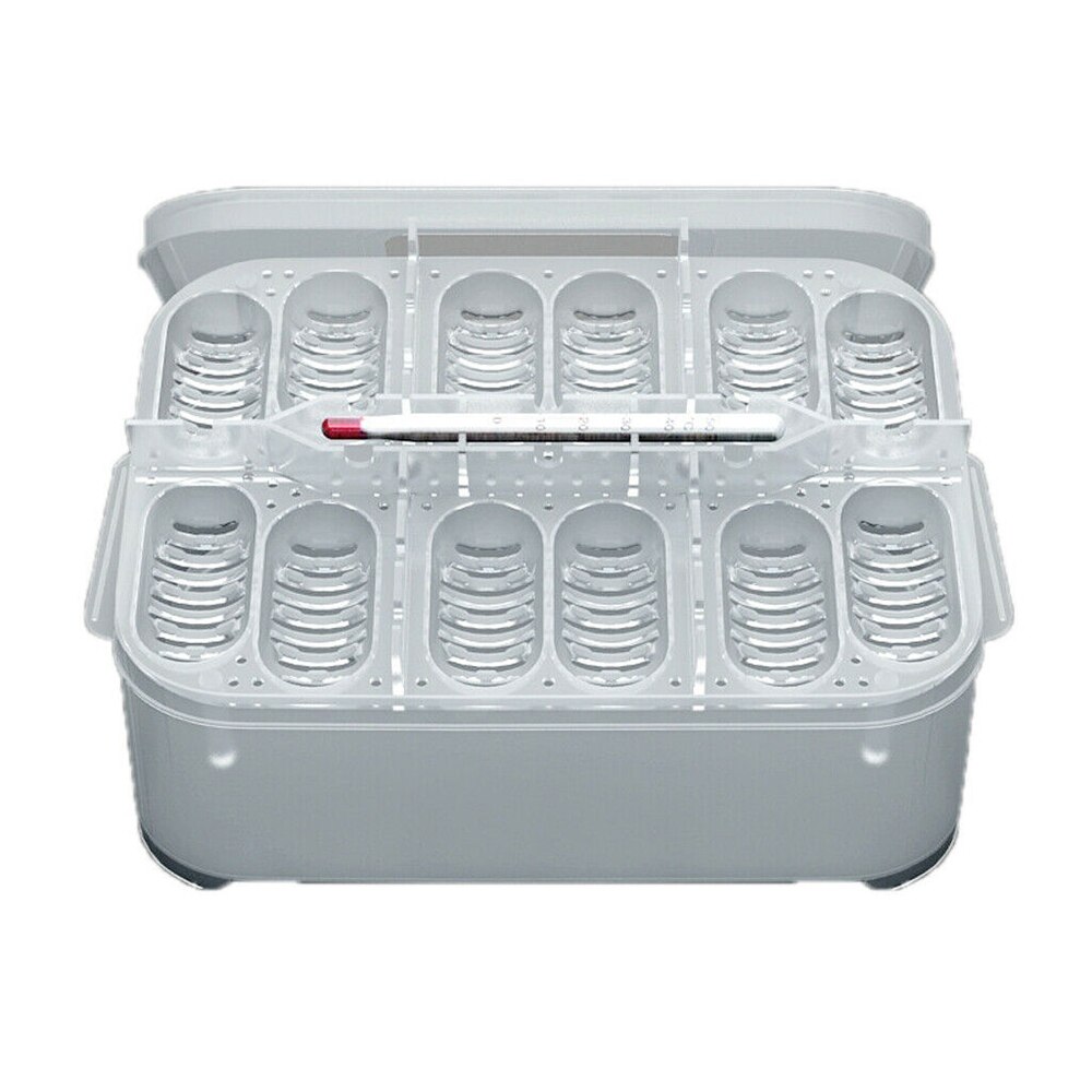 Pet Reptile Breeding Box Terrarium for Turtle Snake Lizard Spider Snake Frog Thermometer Or CM Reptile Egg Incubation Box: With Thermometer