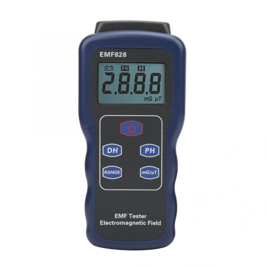 Strålingsdosimeter emf 828 computer tv elektromagnetisk felt strålingsdetektor lcd tester meter elektromagnetisk stråling