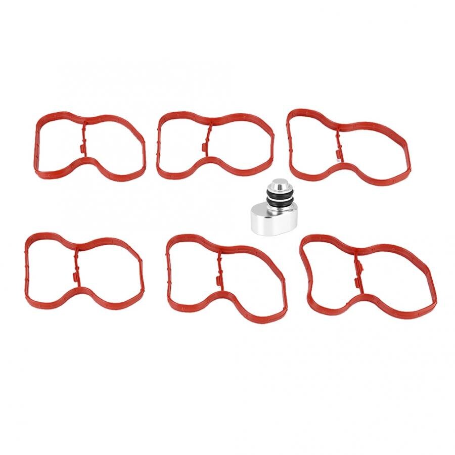 Swirl Flap Flaps Plug Delete Kit for N57 N57S E90 E91 E92 E93 F07 F10 F11 Car Replacement Accessories Rubber Swirl Plug Kit