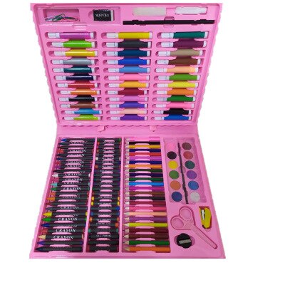 150/118 Kleur Aquarel Markers Voor Tekenen Schilderen Set Professionele Water Haarkleuring Borstel Pen Set Dual Tip Voor School Art: 150pcs pink