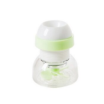 Water saver Children's guide groove baby hand washing fruit and vegetable device faucet extender wash Baby Toys Water Balloons: Green