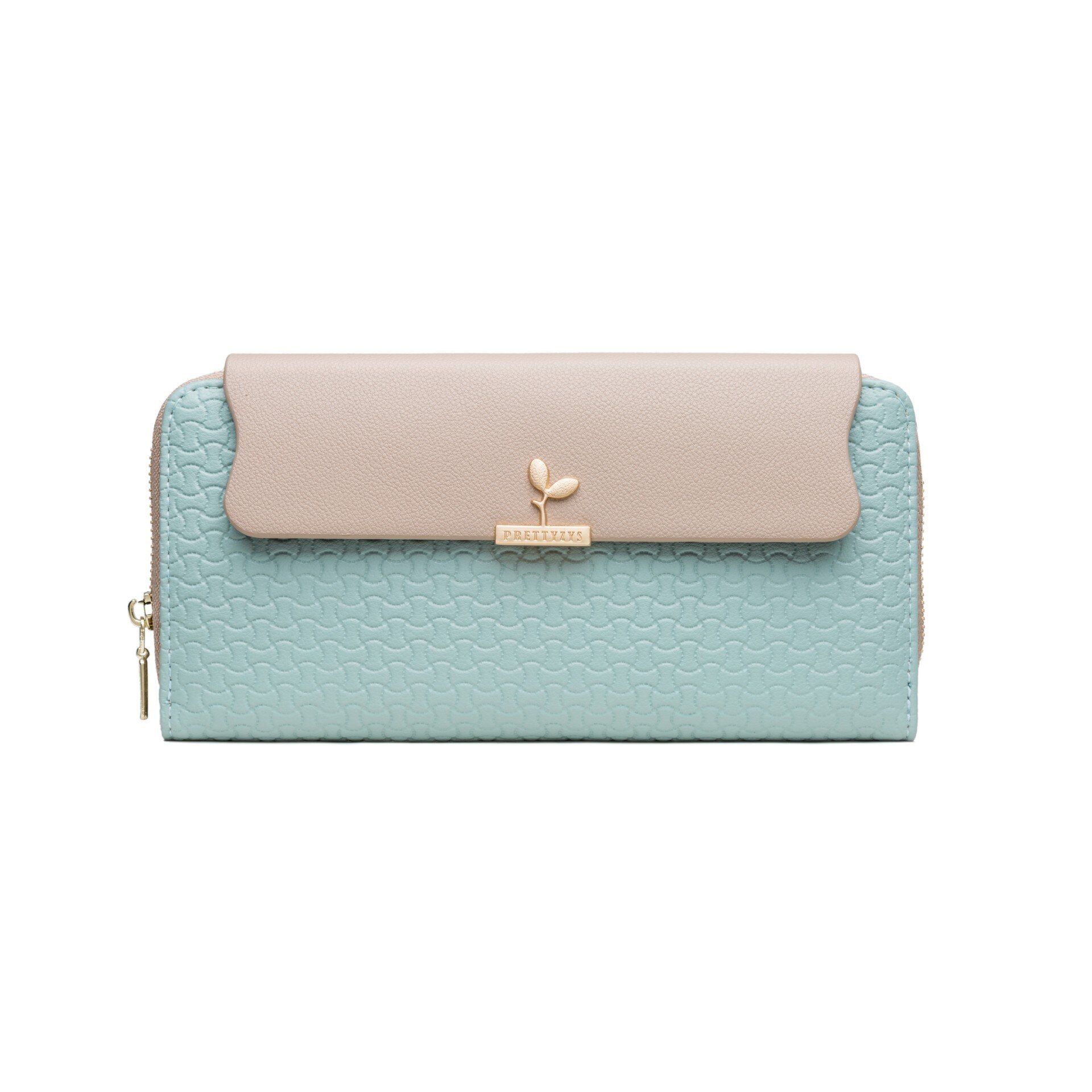 Dames portemonnees, grote capaciteit telefoon portemonnee, snoepkleurige dames clutch, lange rits portemonnees, carteira: Blauw