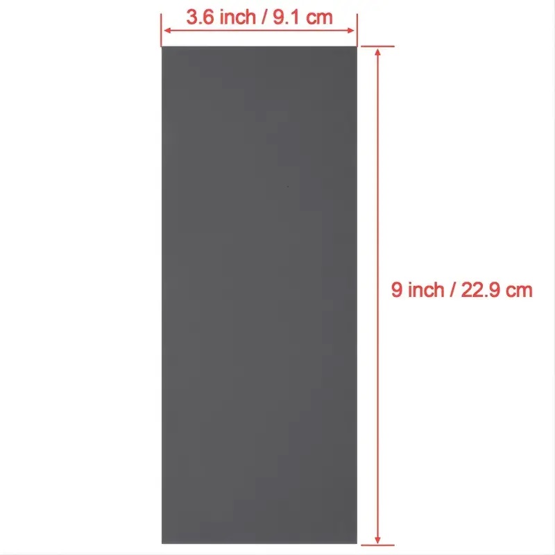 15 stk 400-3000 fint sandpapir, assortert vått og tørt sandpapir, variert pakke for tresliping, metall, polering, ark, slipeverktøy