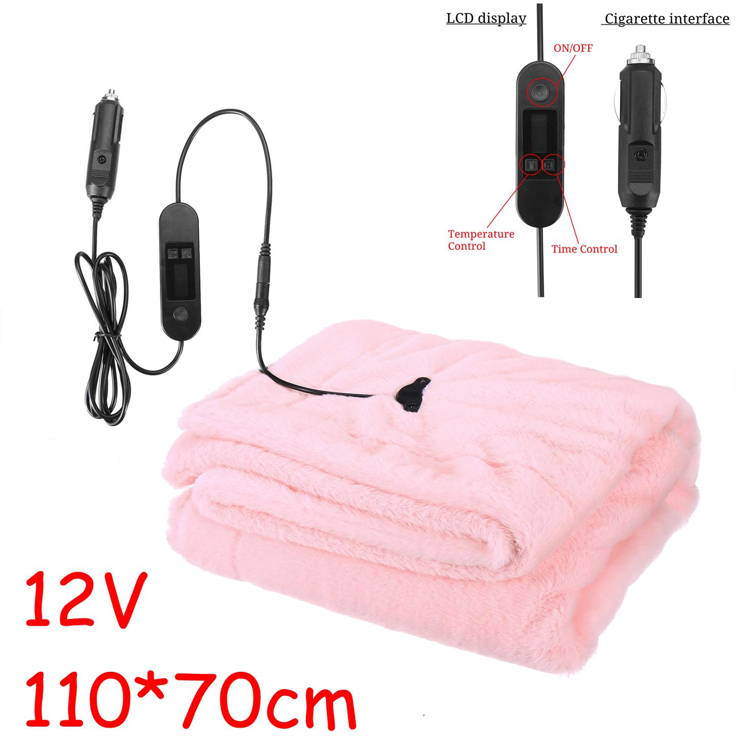 145x 100cm 150150*1 100cm Auto Heizung Decke Winter Beheizt 12V/24V Warme Auto elektrische Vlies Decke Für Auto Konstante Temperatur