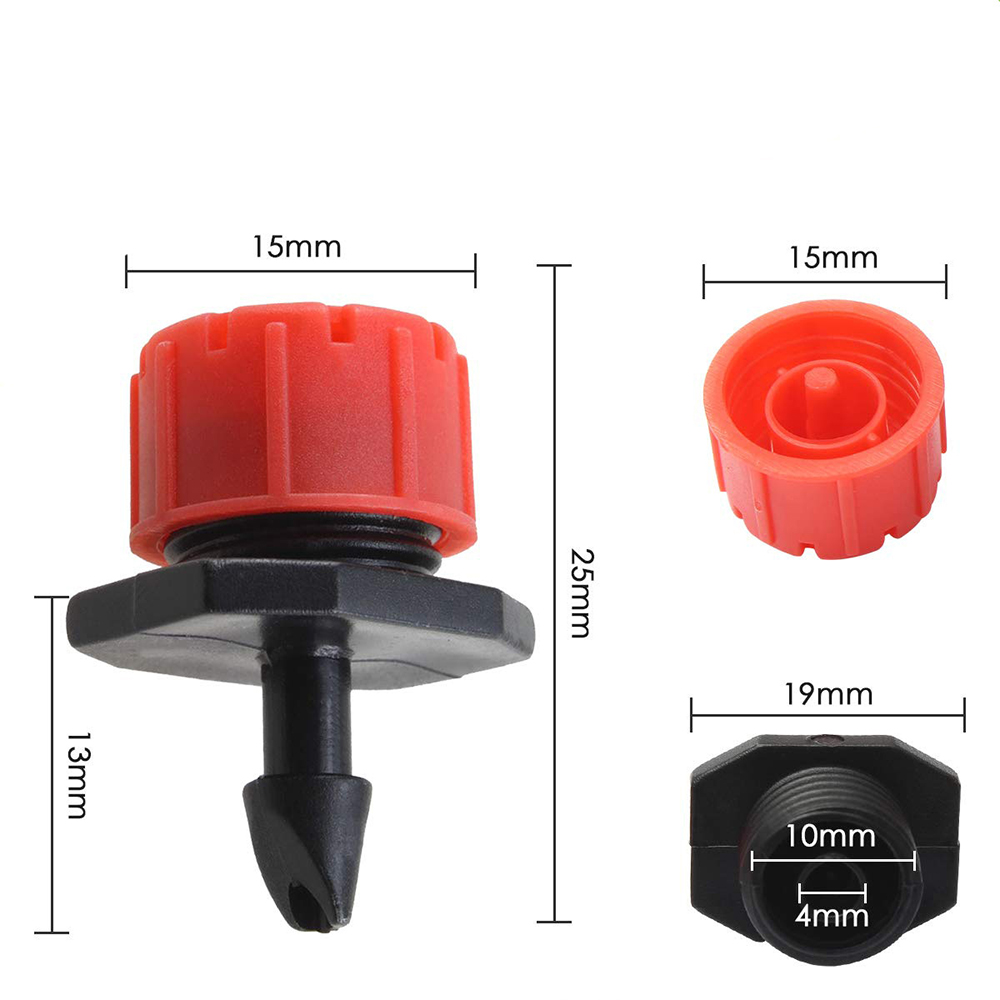 30-250PCS Watering Sprinklers Adjustable Micro Drip Irrigation System Water Dripper Garden Drip Irrigation Equipment