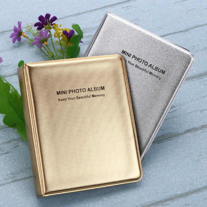 64 zakken Uitvouwbare Album Foto Case voor Mini FujiFilm Instax Instax Mini Film Polaroid 14*11 cm Mini Album
