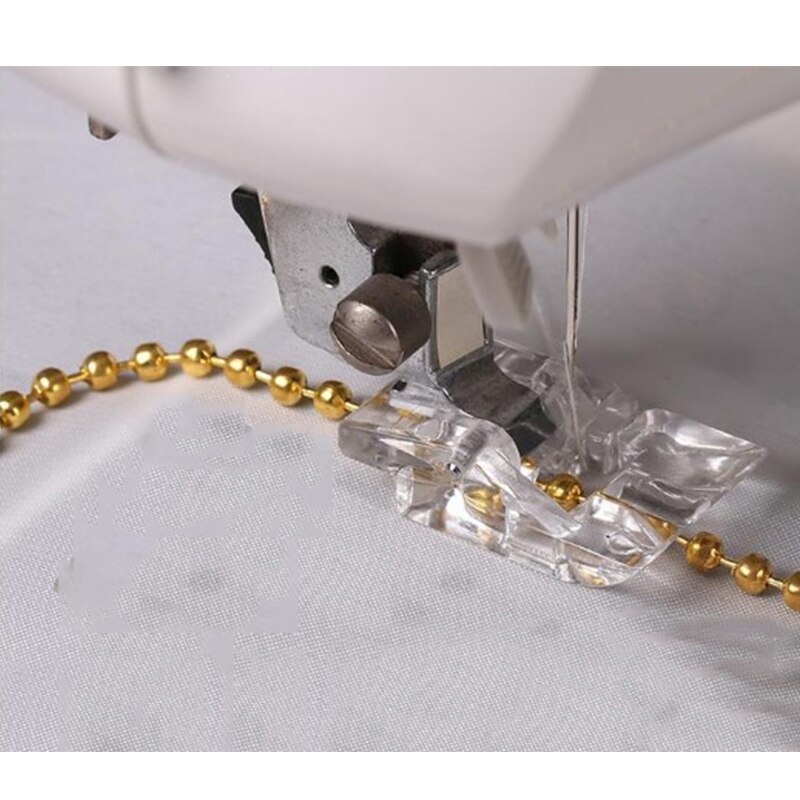 Pearls and Sequins Sewing Knit Wear Machine Spool Presser Fabric Foot Round Bead Pressure-Foot Joint Belt Tool Accessories etc.
