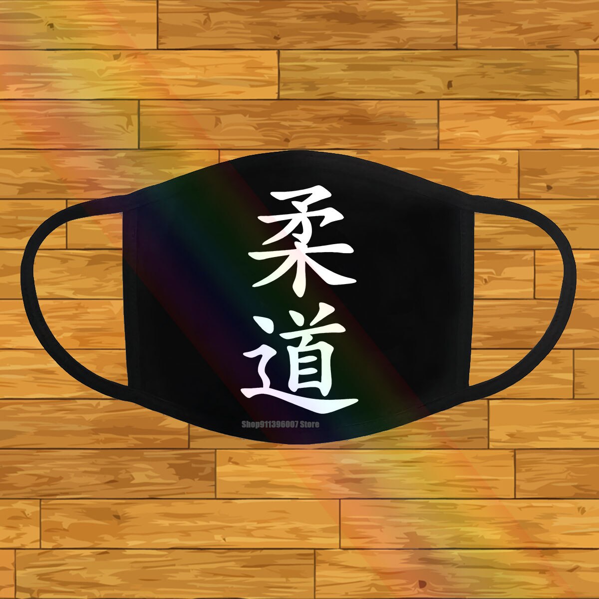 Judo – masque Bandana, écharpe de karaté japonais: zxcvv1211-MIA