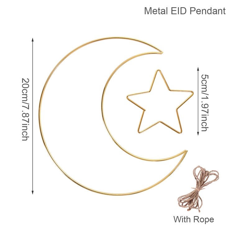 Moon Star Hanging Frame Ramadan Decoration For Hom... – Vicedeal