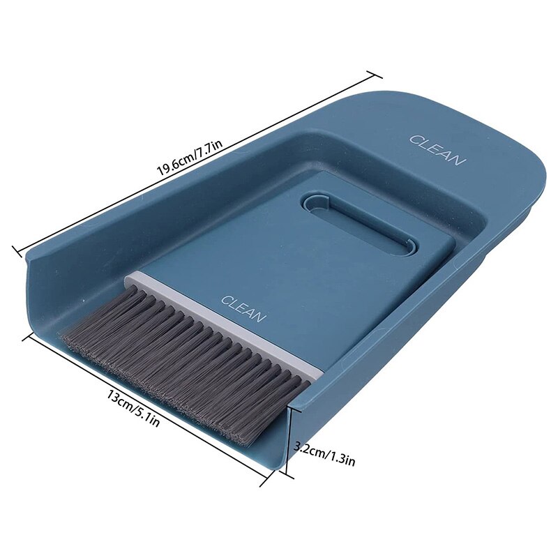 Mini Hand Besen und Kehrschaufel-einstellen Reinigung Tisch Arbeitsplatte Tastatur Haustiere Haar und Kleine Kasinos Reinigung Werkzeuge mit Schwamm Schaber